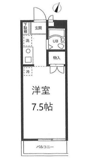 【間取り】 | ル・クール西落合