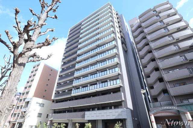 【外観】 | プレサンス　ジェネ　上前津 | 外観は落ち着いています