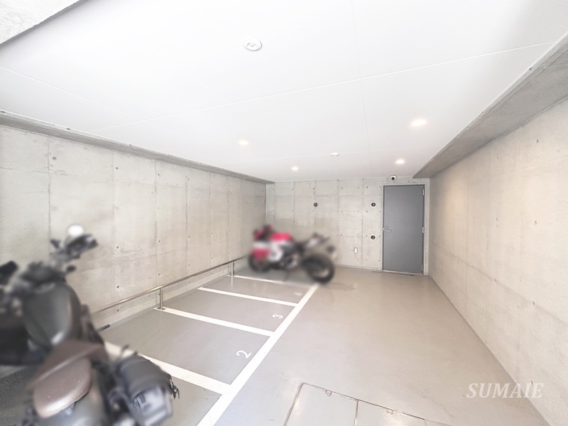 ARCOBALENO HASUNE Ⅱのその他共用部分|バイク置き場です