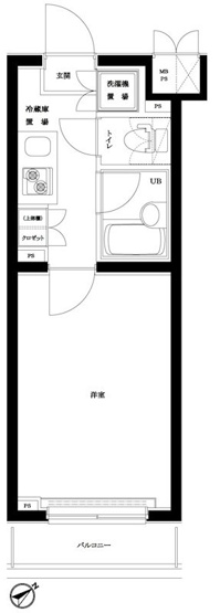 【間取り】 | ルーブル蒲田南