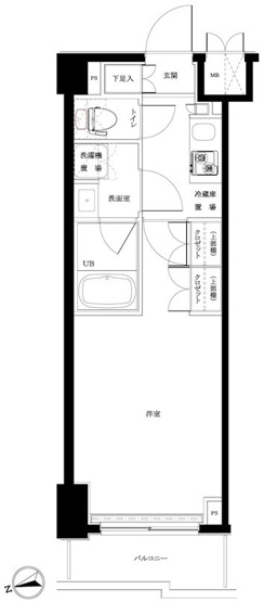 【間取り】 | ルーブル蒲田十番館