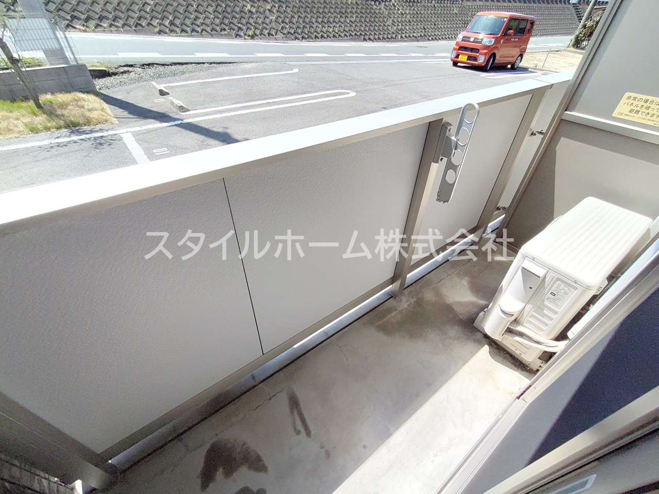 スカイ　ドリームズのバルコニー