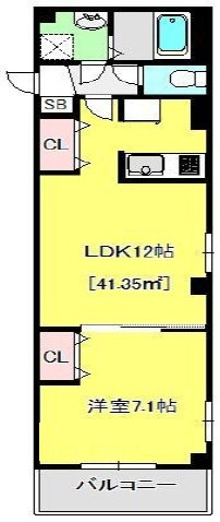 プレシャスヴィラ松戸の間取り|間取りです。