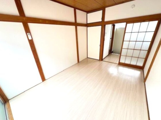 南流山ハイツの寝室