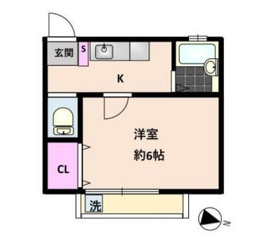 スカイハイツ東浦和の間取り