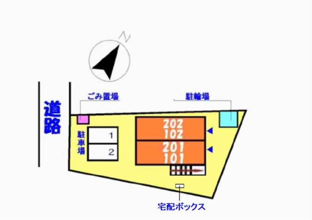 シャロル白山の駐車場|駐車場