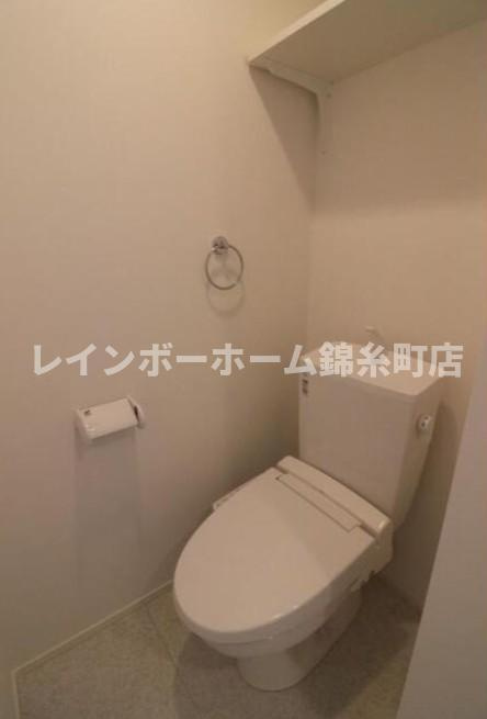 grass courtのトイレ