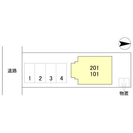 ラルーチェの区画図
