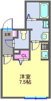 【間取り】 | ブランシェ大崎
