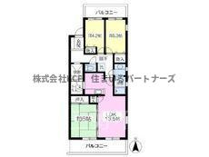 エトワール大善寺2の間取り