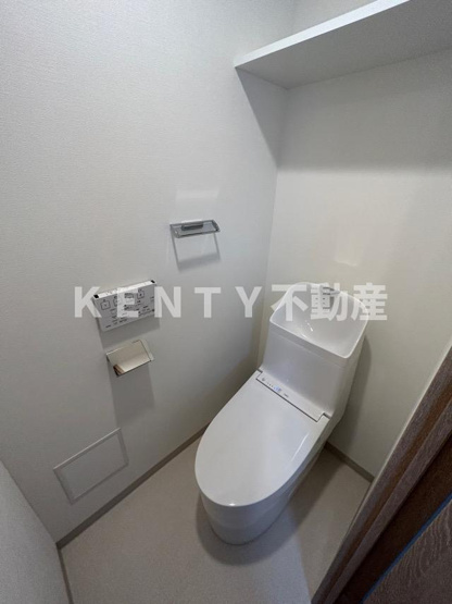 【トイレ】 | ラグゼナ平和島 | ゆったりとした空間のトイレです