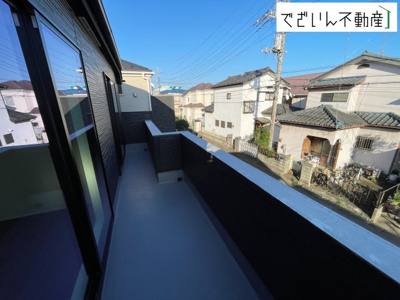 【バルコニー】 | GRAFARE久喜市久喜北 2期　新築住宅 | 現地(2026年9月撮影)