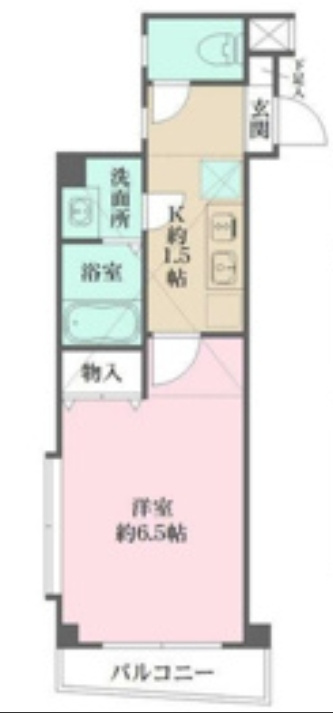 モン・シャトー高円寺北の間取り