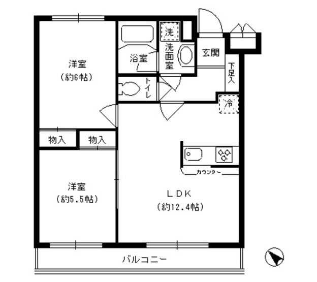 【間取り】 | ルミエール妙蓮寺Ⅱ