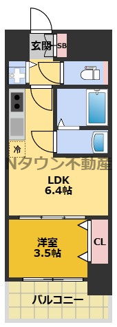 【間取り】 | プレサンス上前津エレスタ | 間取りです