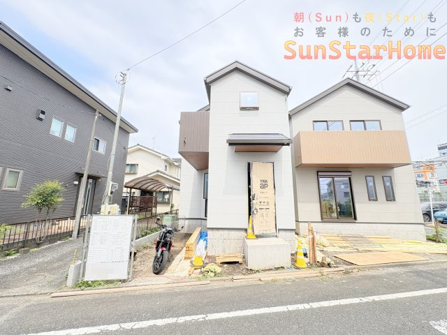 【サンスターホーム】羽村市小作台5丁目　駅前新築戸建2号棟の外観