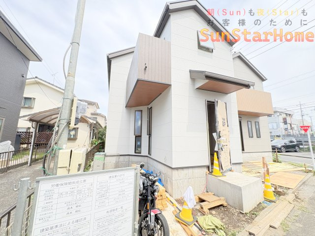 【サンスターホーム】羽村市小作台5丁目　駅前新築戸建2号棟の外観