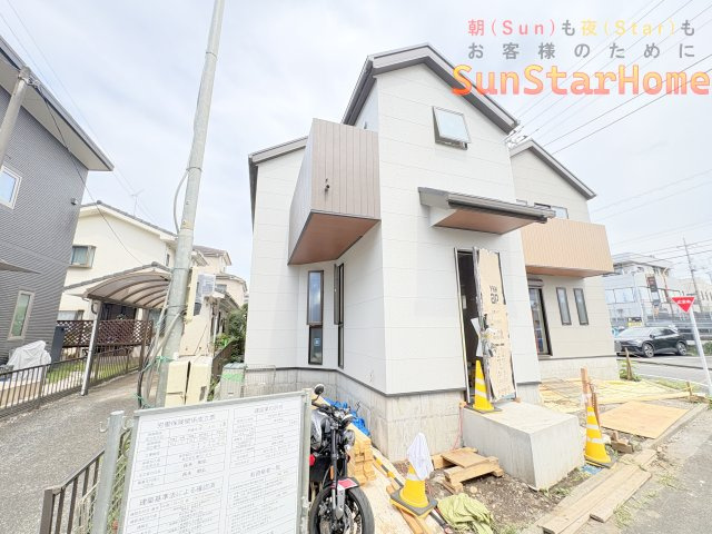【サンスターホーム】羽村市小作台5丁目　駅前新築戸建2号棟の外観