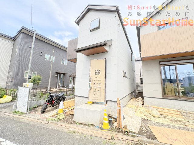 【サンスターホーム】羽村市小作台5丁目　駅前新築戸建2号棟の外観