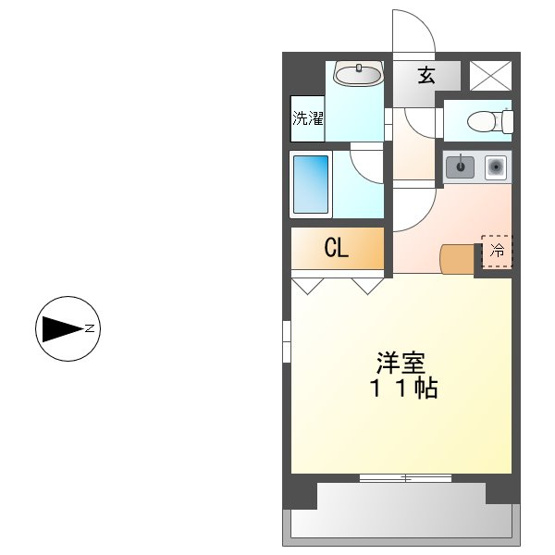 【間取り】 | ジン（ＪＩＮ） | ジン（ＪＩＮ）
名古屋市西区の賃貸物件はなご家おもてなし不動産へ