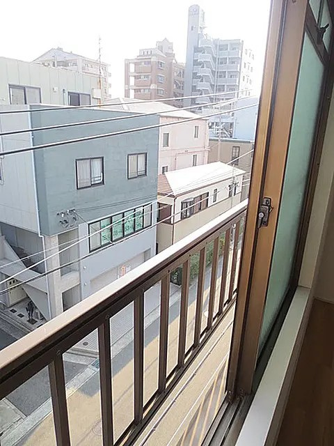 甲南レジデンスのバルコニー