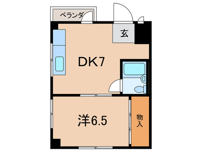 甲南レジデンスの間取り