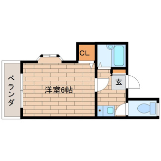 【間取り】 | カーサ23 | 間取りです。