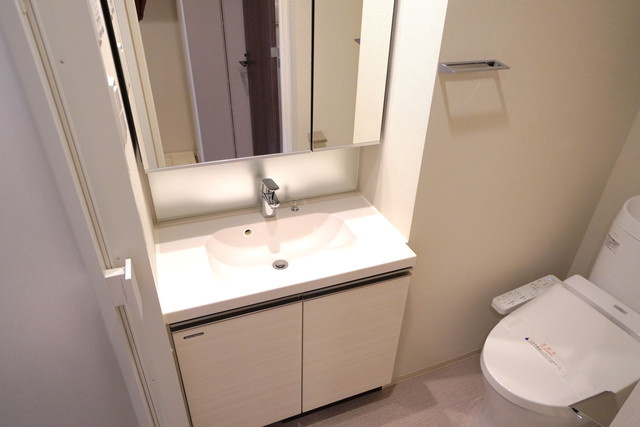 ルフォンプログレ清澄白河プレミアの洗面所|※写真は同タイプ住戸です。