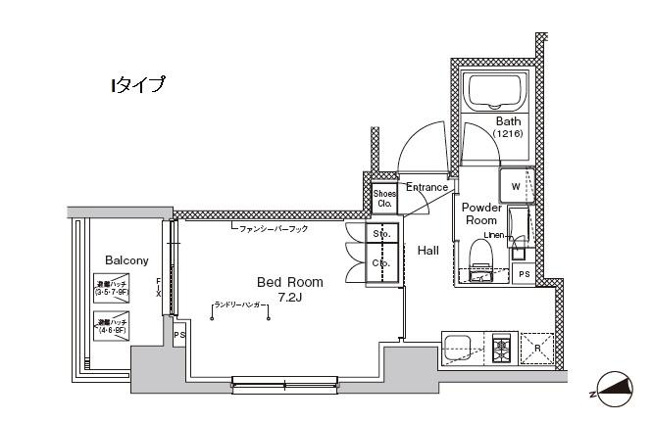 【間取り】 | プラウドフラット門前仲町Ⅴ | ★間取り★