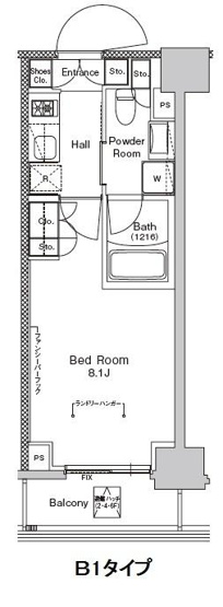 【間取り】 | プラウドフラット門前仲町Ⅴ | ★間取り★
