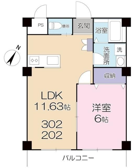 マイソン・ビエラ　　ＭＡＩＳＯＮ　ＶＥＲＲＥの間取り