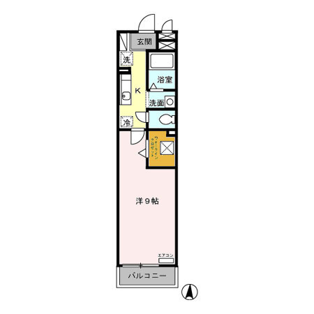 サンモール北小岩の間取り