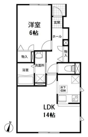アレプロッツ・ツーの間取り