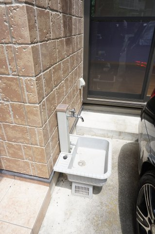 清水ヶ丘戸建の設備|清水ヶ丘戸建　外水栓