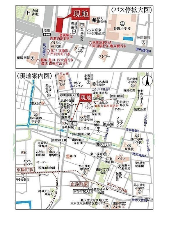 SAKURAレジデンスの地図