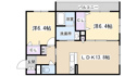 【間取り】 | 角部屋のお部屋です♪