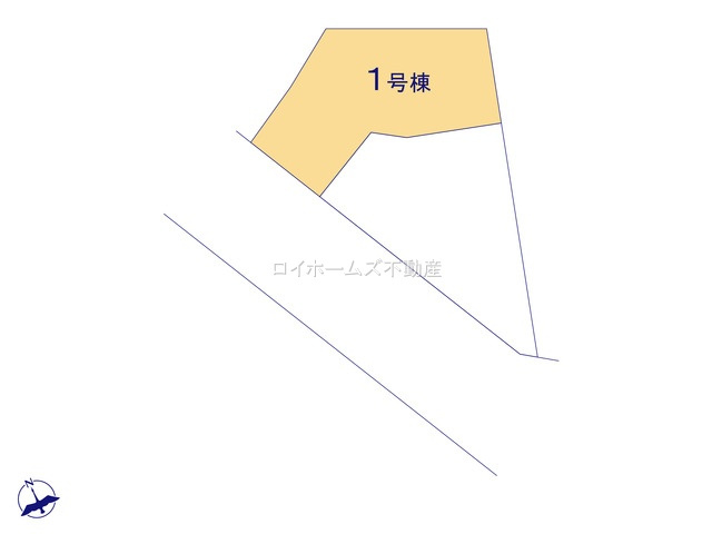 【区画図】 | 小牧市大字小松寺字法花寺1118-369『仲介料無料』新築戸建て | 1号棟