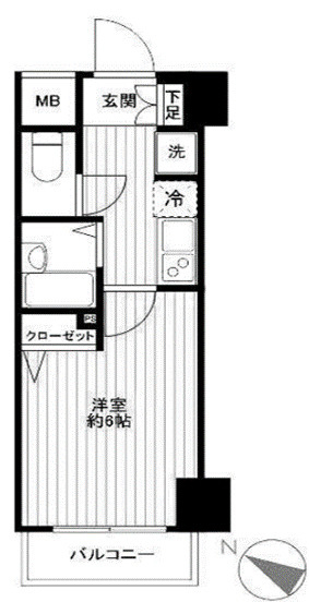【間取り】 | サンテミリオン池袋Ⅱ