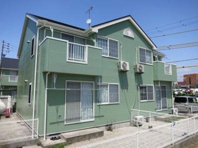 【外観】 | パークサイド池端Ｂ | 落ち着いた雰囲気の外観です