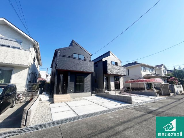 神戸市西区狩場台　第6期　新築一戸建ての外観|お客様に長く安心して住んでいだだける事にこだわった家づくり！住んでからのアフターサービスにもしっかりと取り組んでいます！
