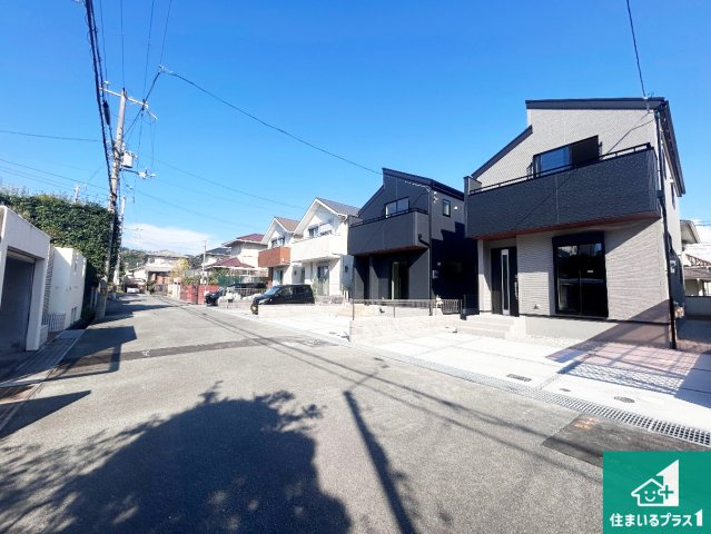 神戸市西区狩場台　第6期　新築一戸建ての外観|お客様に長く安心して住んでいだだける事にこだわった家づくり！住んでからのアフターサービスにもしっかりと取り組んでいます！
