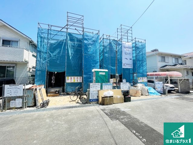 神戸市西区狩場台　第6期　新築一戸建ての外観|現在の進捗状況です！順調に作業進行中、完成が待ち遠しいです！詳細の間取り等、お気軽にお問い合わせください！