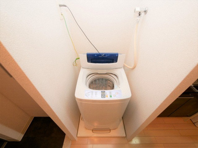 【設備】 | エスリード京橋ステーションプラザ | 洗濯機置き場です