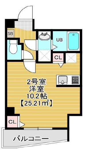 ミライズ南千住の間取り