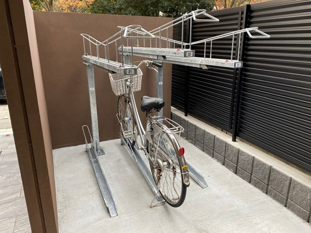 【その他共用部分】 | LOC’S/ロックス北山田 | 駐輪場を完備しています！自転車はちょっとした移動手段に便利ですよね！