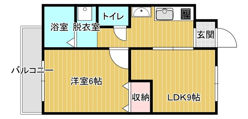 フォルムKの間取り