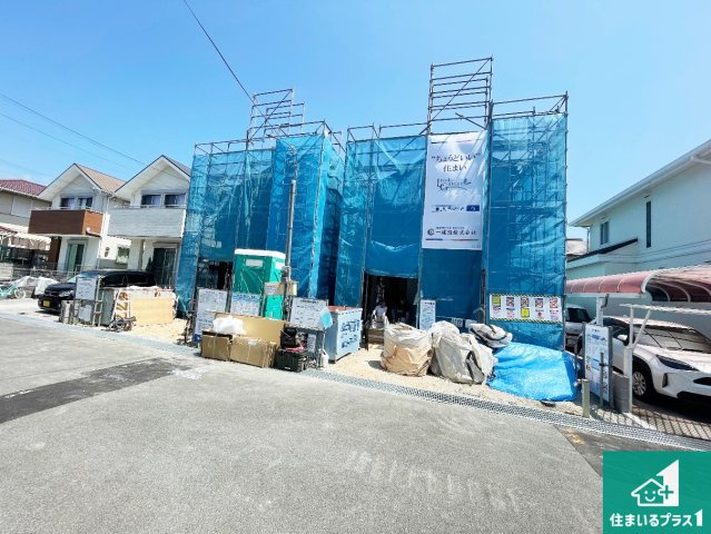 神戸市西区狩場台　第6期　新築一戸建ての外観|現在の進捗状況です！順調に作業進行中、完成が待ち遠しいです！詳細の間取り等、お気軽にお問い合わせください！
