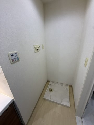 DグラフォートレイクタウンⅡ館C館の洗面所|洗濯機置き場　※清掃前