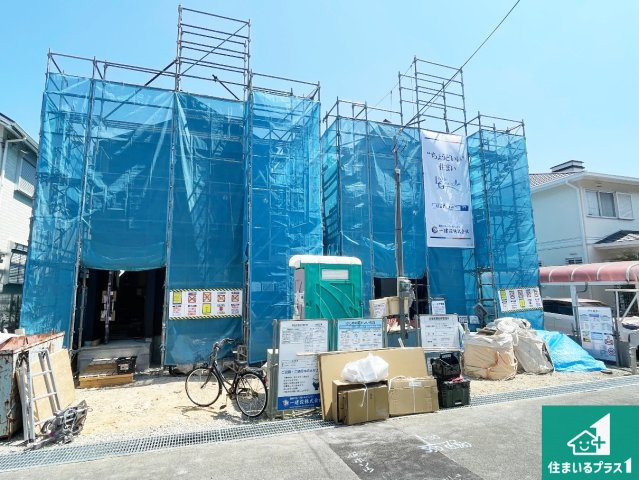神戸市西区狩場台　第6期　新築一戸建ての外観|現在の進捗状況です！順調に作業進行中、完成が待ち遠しいです！詳細の間取り等、お気軽にお問い合わせください！