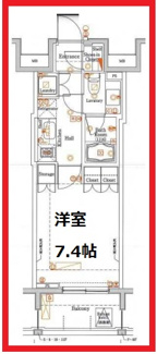 【間取り】 | ウィル・ヴェール東十条